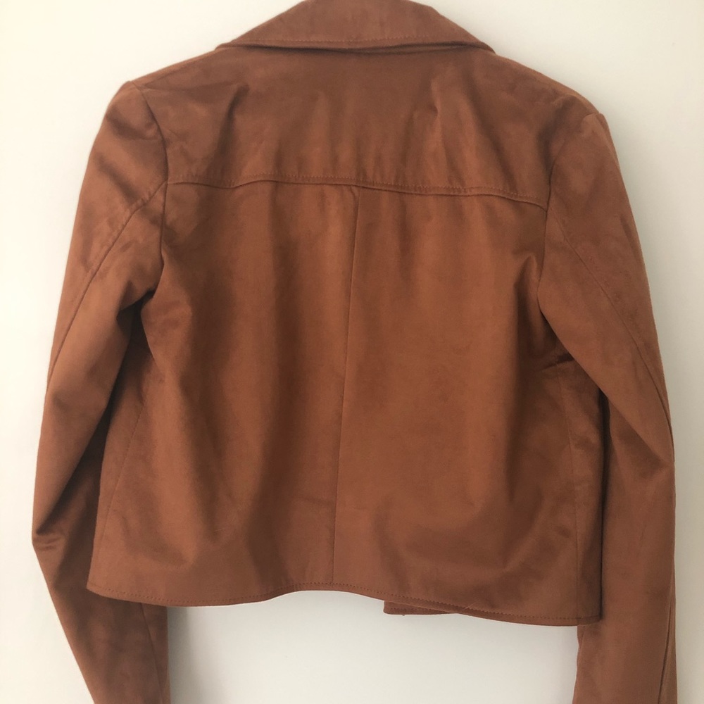 Brown Suede Jacket - Picture 3 of 4